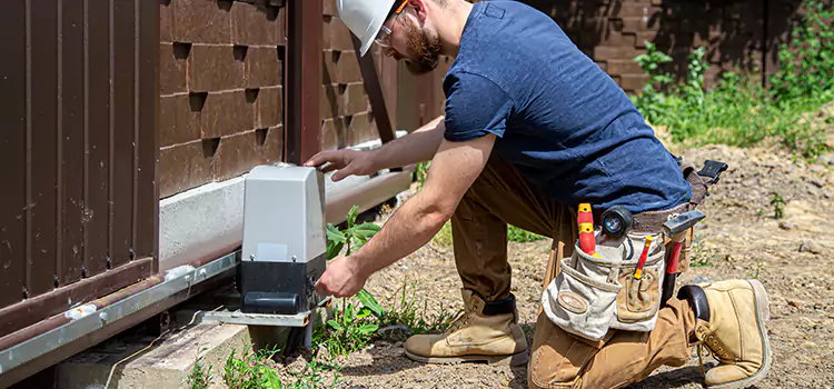 Electric Driveway Gate Installation Granite City